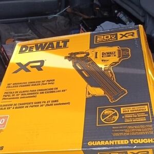 DeWalt 20V XR Brushless Cordless Framing Nailer